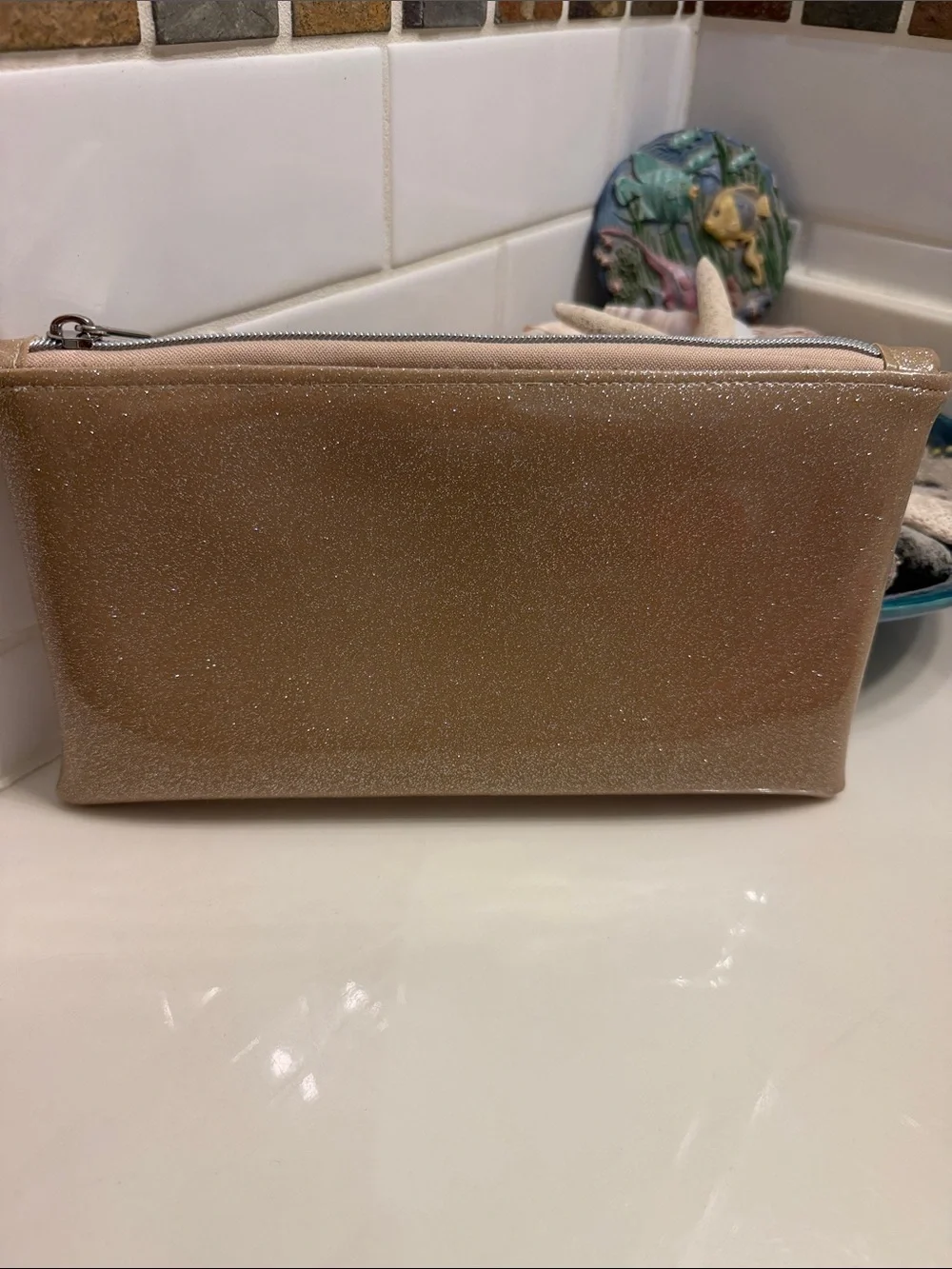 Sparkle Gold Women's Pouch Bag